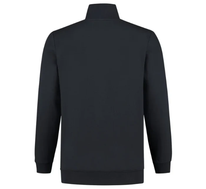 Tepláková bunda Prateľná na 60 °C unisex mikina s kapucňou námornícka modrá