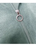 Dámsky teplákový komplet typu "wafel" v mätovej farbe (AMG-339A) Dámsky teplákový komplet typu "wafel" v mätovej farbe (AMG-339A)