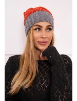 Paris fleecová čepice K212 model 18750075 - K-Fashion Paris fleecová čepice K212 model 18750075 - K-Fashion