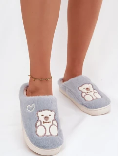 pantofle s medvídkem modré model 21772554 - Boto
