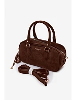 Malá Eko semišová kabelka typu kufřík Annelle