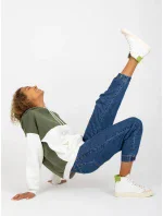 Dámska mikina AP BL AP 3001.98P khaki