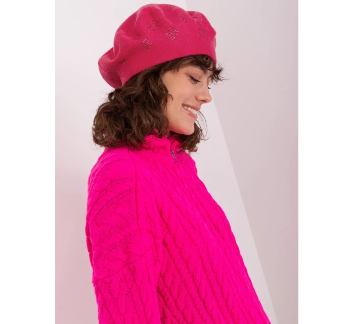 Czapka AT CZ model 19014800 fuksjowy - FPrice Czapka AT CZ model 19014800 fuksjowy - FPrice