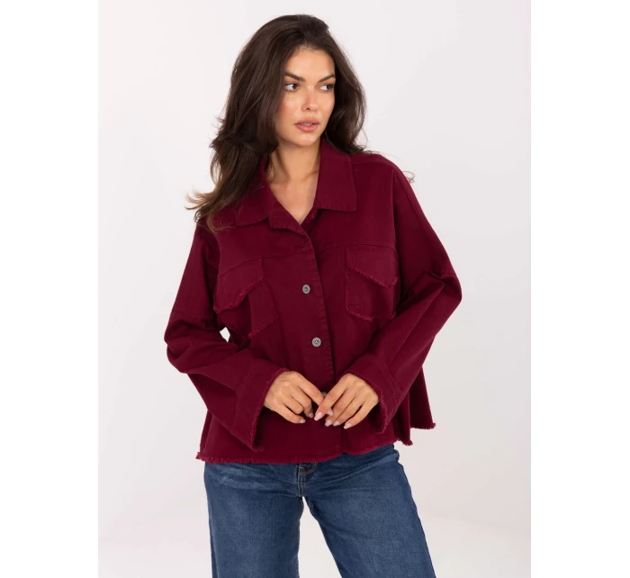 Koszula IT KS model 21302317 bordowy - FPrice