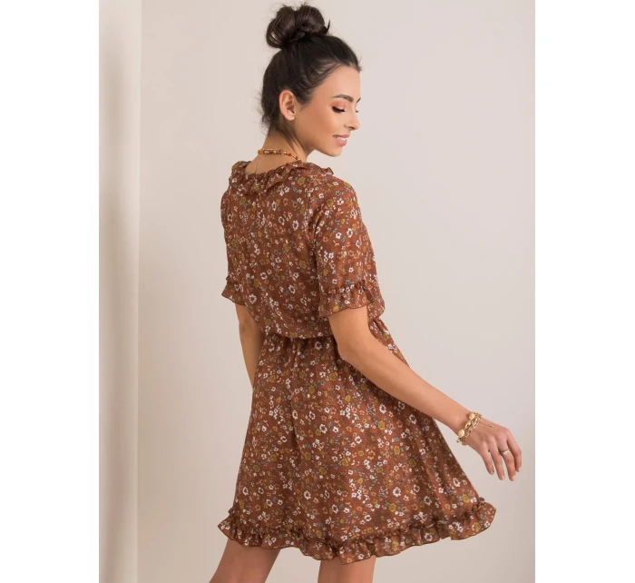 Šaty LK SK 508097.68P hnedá