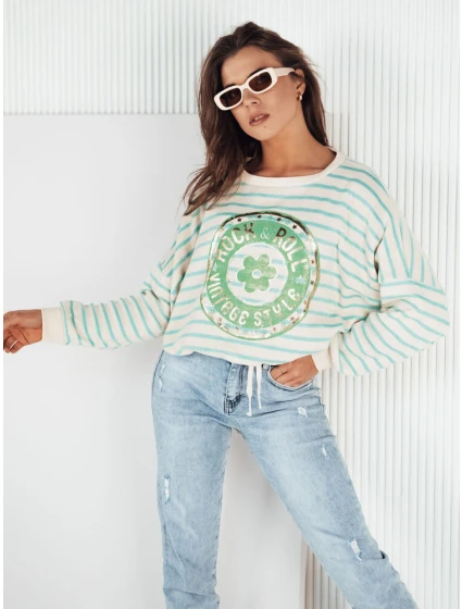 Dámský svetr tyrkysový Dstreet model 21974048 - FashionStreet