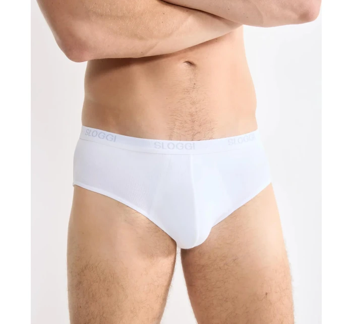 sloggi men Basic Midi 2P - WHITE - SLOGGI WHITE - SLOGGI
