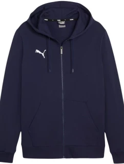 Dětská mikina teamGoal Casuals s kapucí tmavě modrá model 21720695 06 - Puma