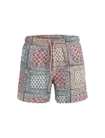 Jack&Jones pánske plavecké šortky JPSTMAUI SHELL AOP SWIM SHORTS REG 12291808 ASH ROSE Jack&Jones pánske plavecké šortky JPSTMAUI SHELL AOP SWIM SHORTS REG 12291808 ASH ROSE