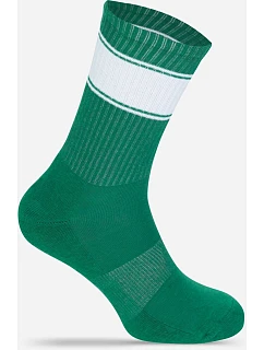 L Tenisové ponožky green/white model 22455879 - Mr. Socks
