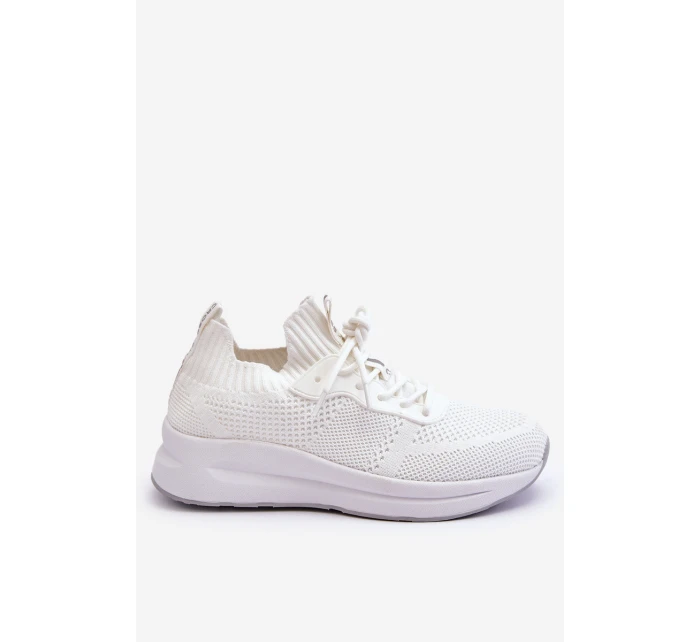 Damskie Wsuwane Sneakersy Cross Jeans LL2R4031C Białe