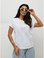 Bluzka RV BZ model 22123701 jasny niebieski - FPrice