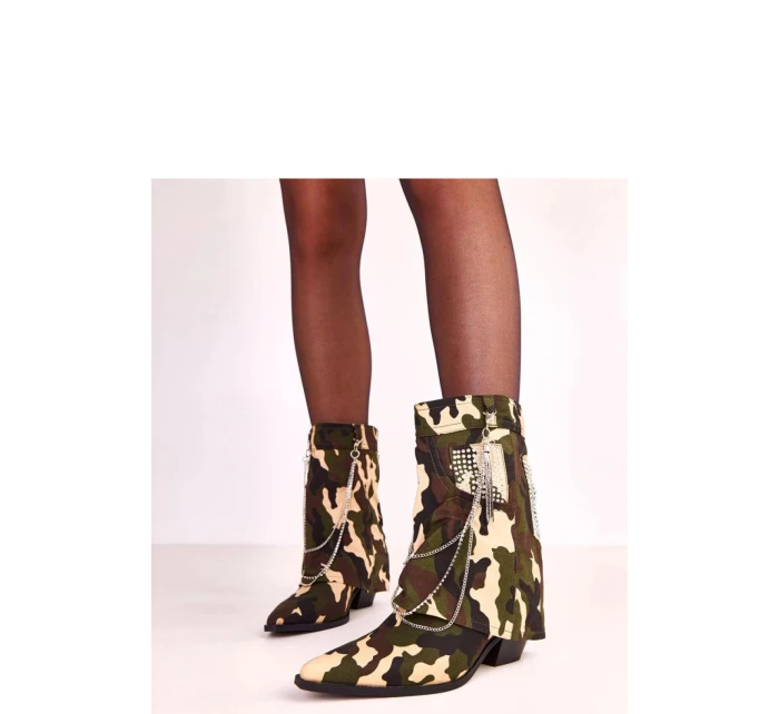 Topánky na podpätku model 223159 Solea