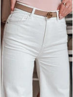 Dámské široké kalhoty white Dstreet model 21988225 - FashionStreet