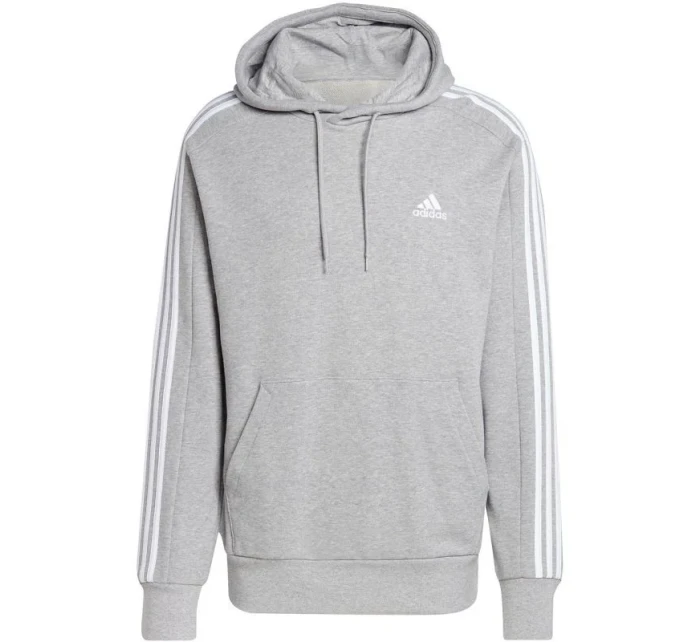 Adidas Essentials Francúzska froté mikina s 3 prúžkami M IC0437 Adidas Essentials Francúzska froté mikina s 3 prúžkami M IC0437