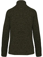 K Dámská melanžová pletená fleecová bunda 20. dark khaki melange model 22423080 - Kariban K Dámská melanžová pletená fleecová bunda 20. dark khaki melange model 22423080 - Kariban