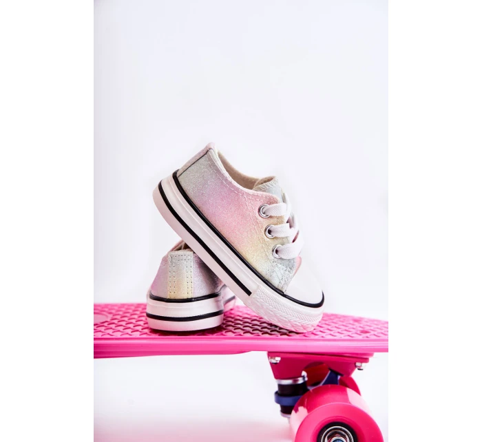 Dziecięce Trampki Wiązane Multikolor Effy