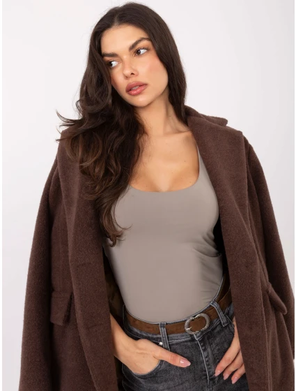 Vrchná časť D12099M02803A tmavá lila