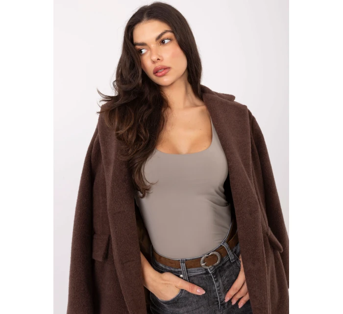 Vrchná časť D12099M02803A tmavá lila