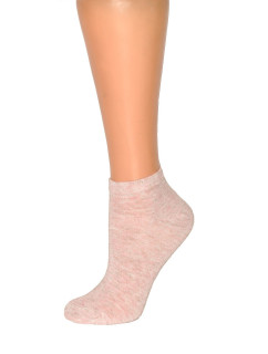 Dámske ponožky ST022 - W - 03 Lurex pink - Noviti