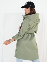 Dámská přechodná bunda parka zelená Dstreet model 21973540 - FashionStreet
