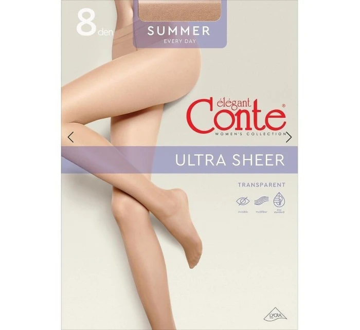 Conte Letné pančuchy 8 den 5 XL Conte Letné pančuchy 8 den 5 XL