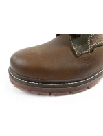 Mid pánské boty boots smart leather green brown model 21420822 - Wrangler
