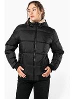 K Bunda s kapucí 20. black model 22422964 - Kariban K Bunda s kapucí 20. black model 22422964 - Kariban