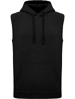 PA Unisex mikina s kapucí bez rukávů 20.P black model 22448443 - Kariban ProAct PA Unisex mikina s kapucí bez rukávů 20.P black model 22448443 - Kariban ProAct