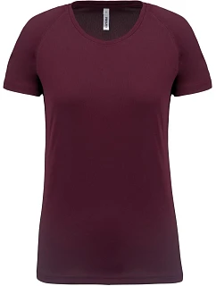 Kariban ProAct PA 439 Dámske športové tričko 20.P439 wine