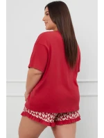 Talianska móda Evora cr.r. cr.sp. farba:c.red/print Talianska móda Evora cr.r. cr.sp. farba:c.red/print