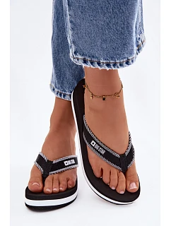 Dámské žabky na platformě Big Star NN274A727 Černé