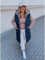 Dámska tmavomodrá vesta KERIS FashionStreet TY2926