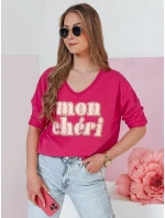 Dámská halenka s potiskem fuchsiová Dstreet model 21988805 - FashionStreet