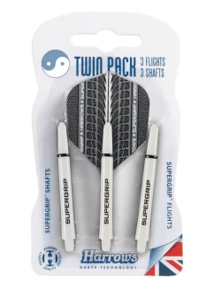 Brány Twin Pack Supergrip + Supergrip peří model 21341027 - Harrows