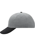 Daiber MB 6111 6 panelová raver kšiltovka 03.6111 light grey/black Daiber MB 6111 6 panelová raver kšiltovka 03.6111 light grey/black