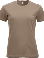 Clique New Classic-T Women Dámske tričko 67.9361 caffe latte
