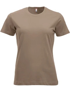 Clique New Classic-T Women Dámske tričko 67.9361 caffe latte