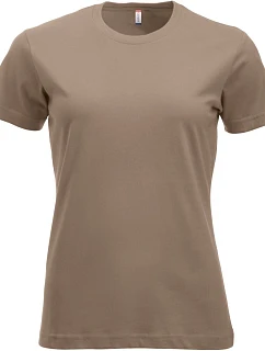 Clique New Classic-T Women Dámske tričko 67.9361 caffe latte