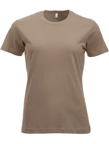 Clique New Classic-T Women Dámske tričko 67.9361 caffe latte Clique New Classic-T Women Dámske tričko 67.9361 caffe latte