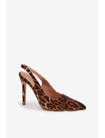 Zdobené Sandály Na  Hnědé model 21696394 - Boto