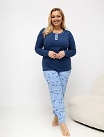 DU PI FP 510.13 tmavomodré pyžamo