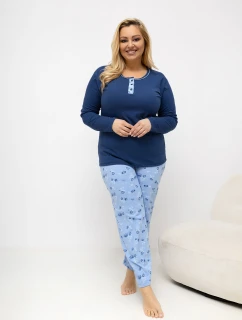 DU PI FP 510.13 tmavomodré pyžamo