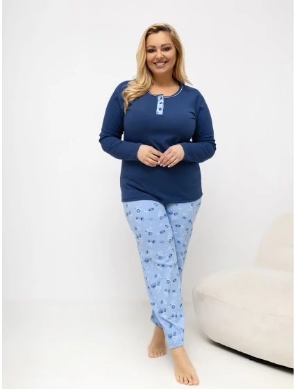 DU PI FP 510.13 tmavomodré pyžamo