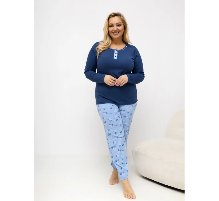 DU PI FP 510.13 tmavomodré pyžamo