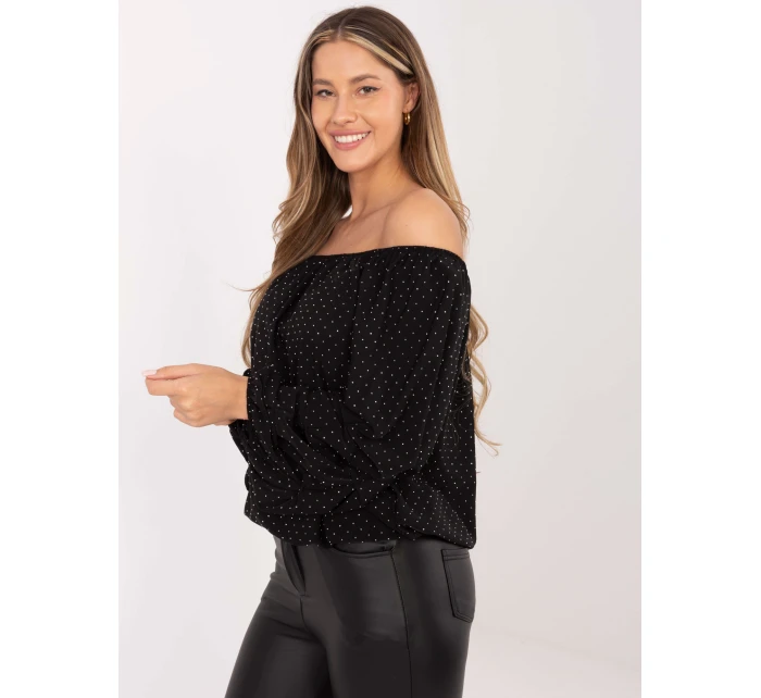 Blúzka MI BZ 61572.27P čierna Blúzka MI BZ 61572.27P čierna