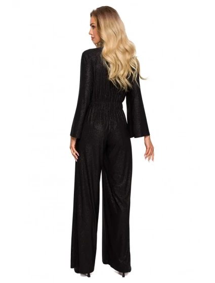 M720 Zavinovací overal - čierny