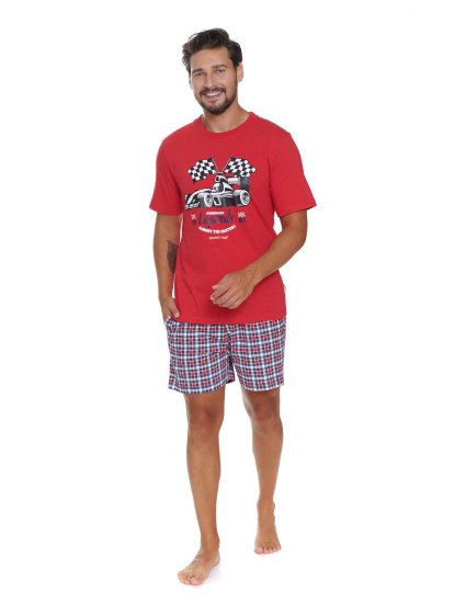 Lekárske pyžamo PMB.5353 Červená farba