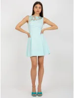 Dámske šaty SK 057-1.36P svetlo modrá - FPrice