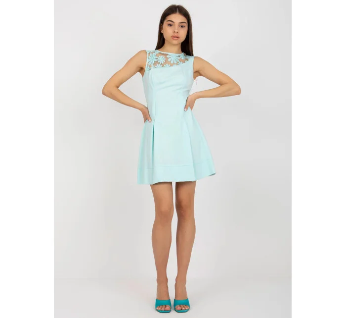 Dámske šaty SK 057-1.36P svetlo modrá - FPrice